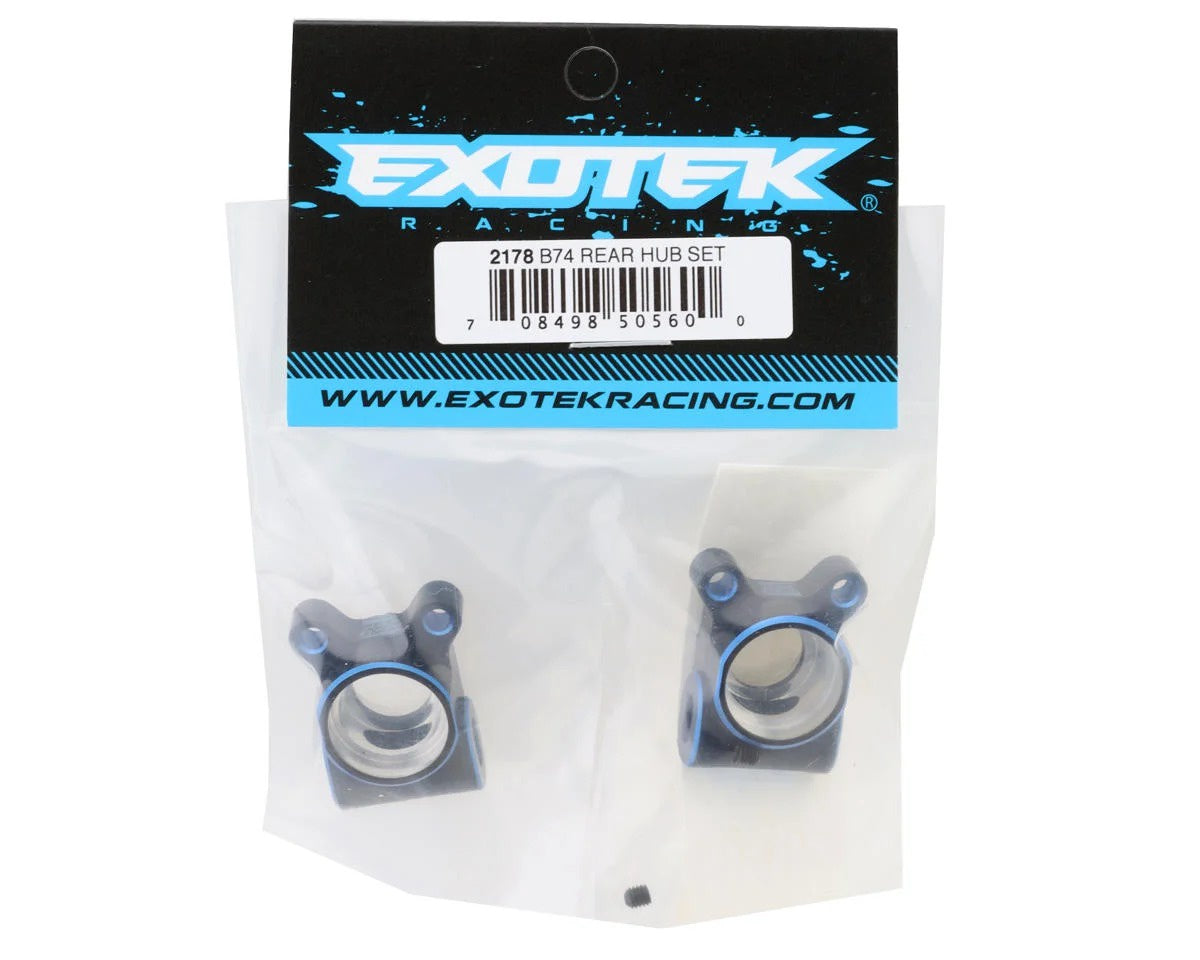 Rear Hub Set 7075 Two Color Anodized for B74 (ETK2178)