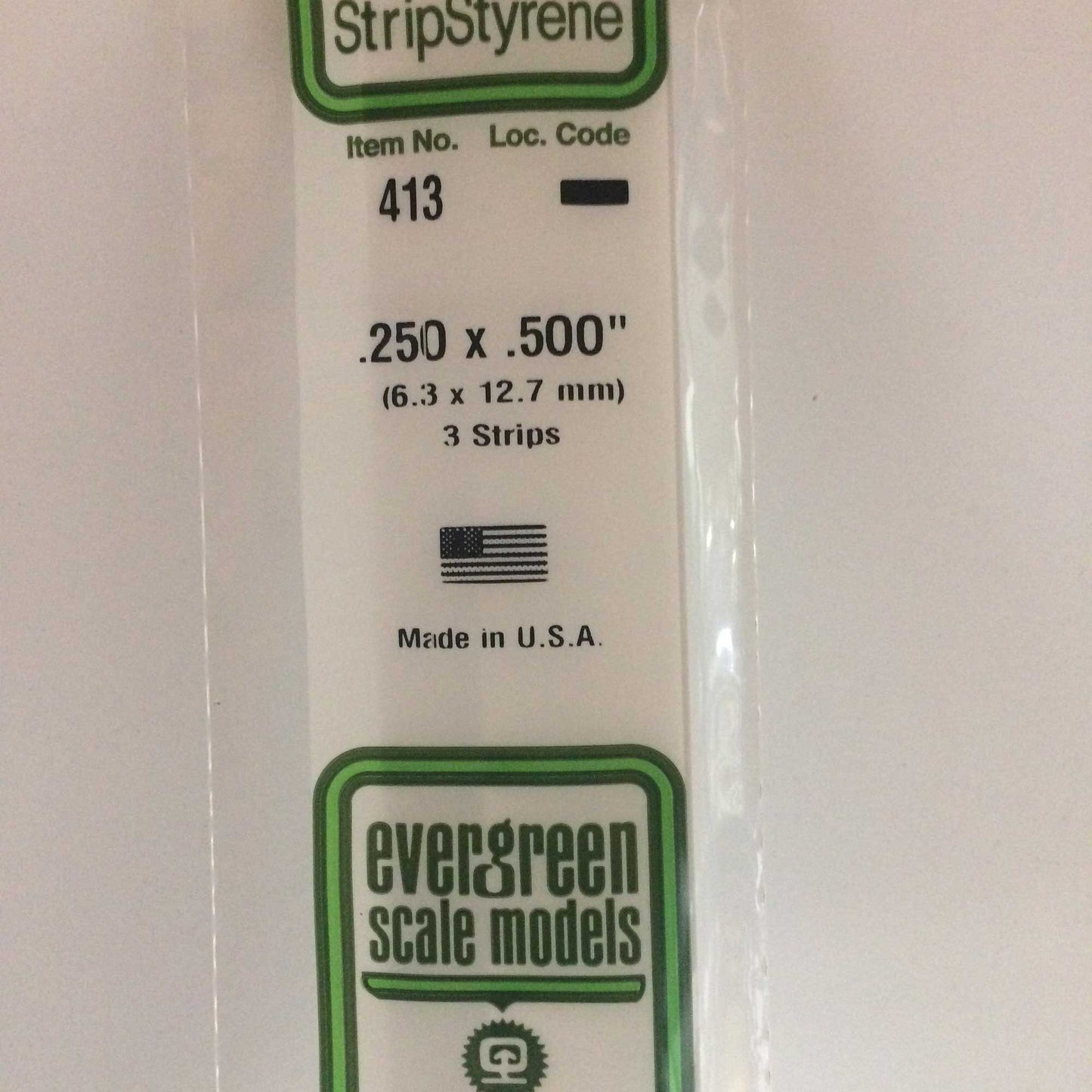 24 Inch Strip Pack .250 x .500 (3) (EVG413)