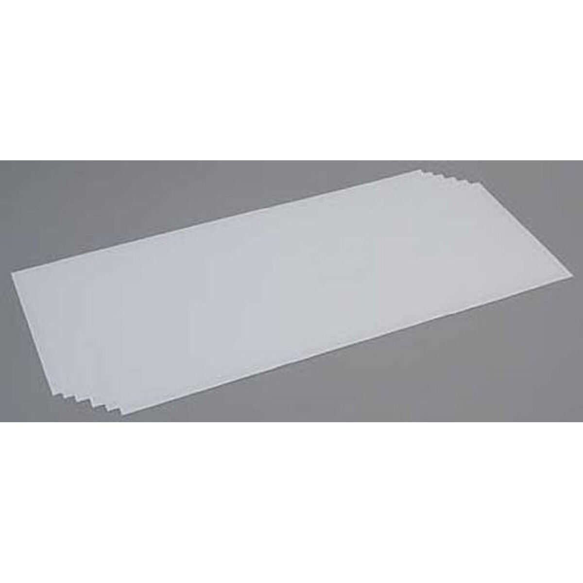 White Sheet .015 x 8 x 21 Pack of 6 (EVG9102)