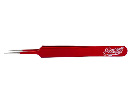 Straight Point Tweezers Red (EXL30427)