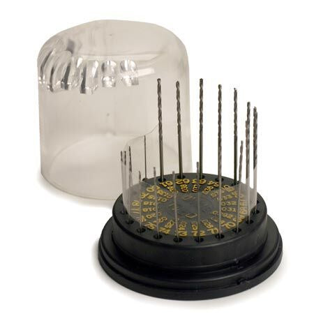 Drill Bit Assorted Set #61-80 with Plastic Stand (EXL55510)
