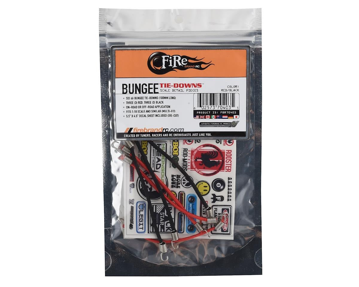 Firebrand RC Bungee Tie-Down Set (6)