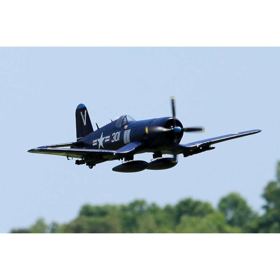 F4U Corsair Blue PNP 1400mm (FMM024PBLU)