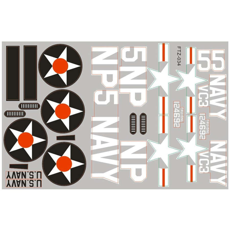 T-28 800mm Red Decal Sheet (FMMPA112RED)
