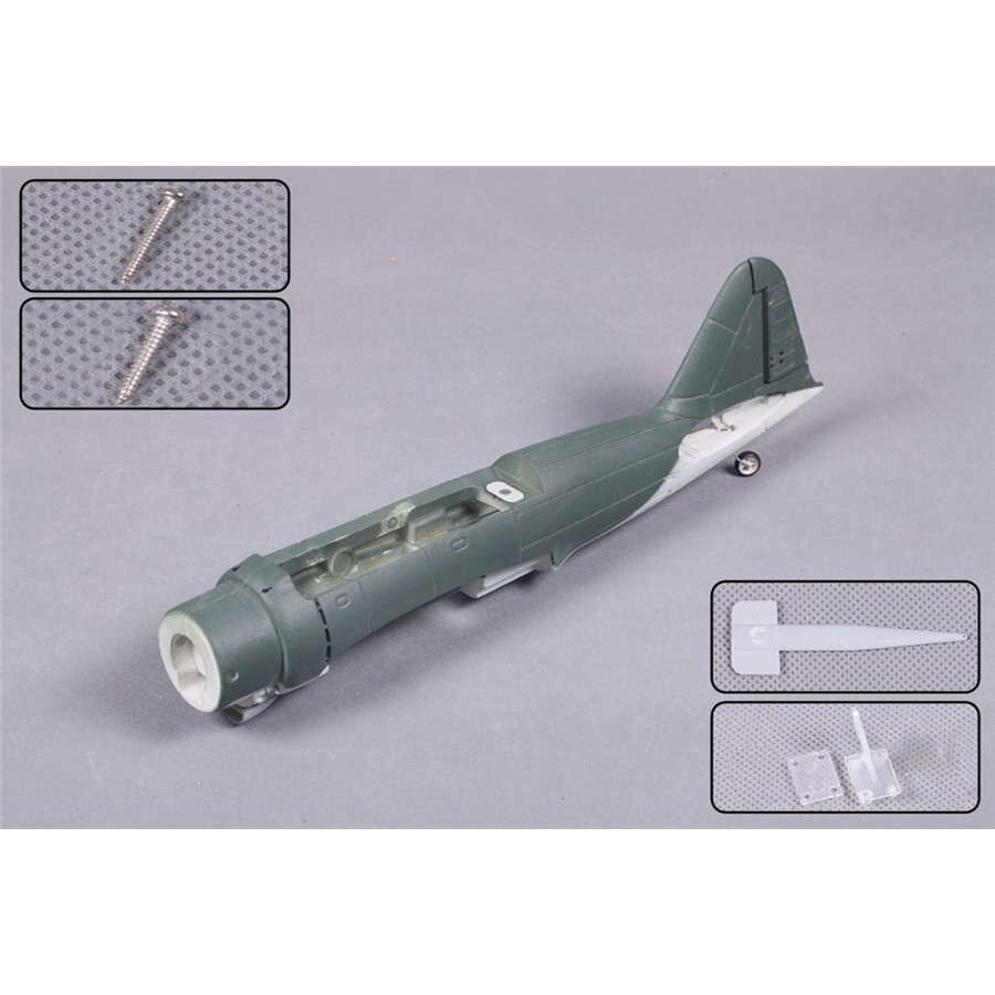Fuselage for Zero 800mm RC Aircraft (FMMPB101)