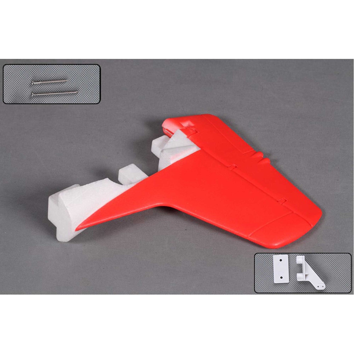 T28 V4 1400mm Vertical Stabilizer (Red) (FMMPM104RED)