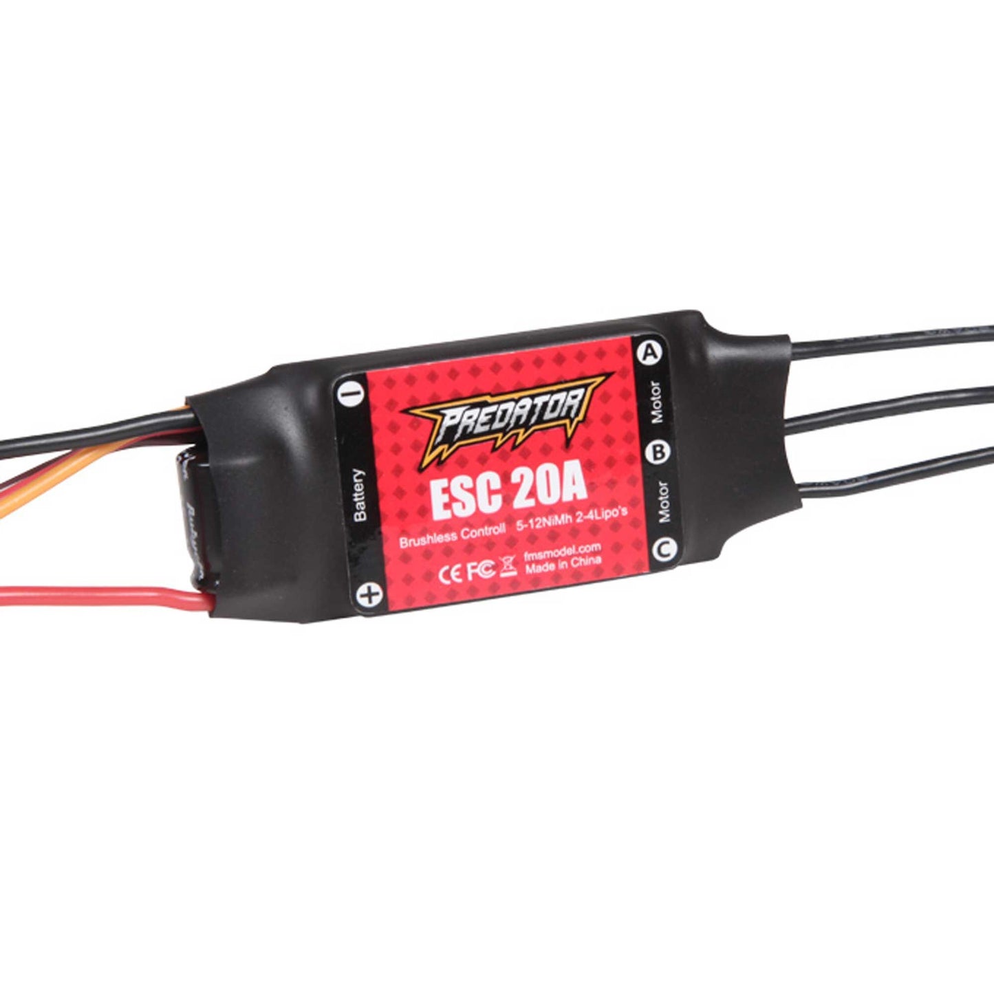 Predator 20A ESC with XT60 Connector (FMMPRESC0041)