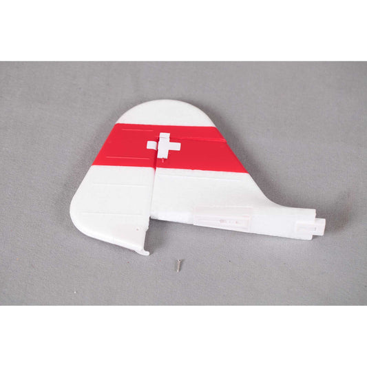 Vertical Stabilizer and Rudder for J-3 Cub V3 1400mm (FMMRK104)