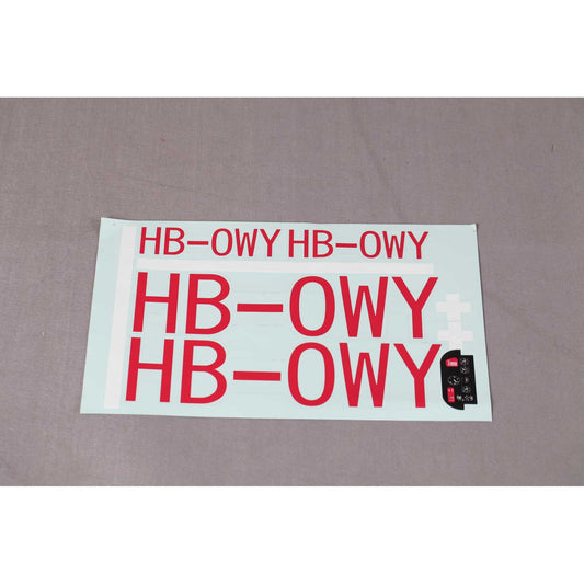 Decal Sheet for J-3 Cub V3, 1400mm (FMMRK109)