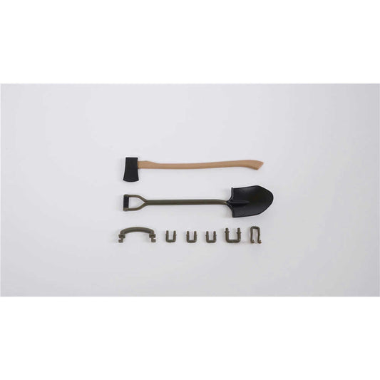 Axe and Shovel Set for 1/12 MB Scaler (FMMROC1130)