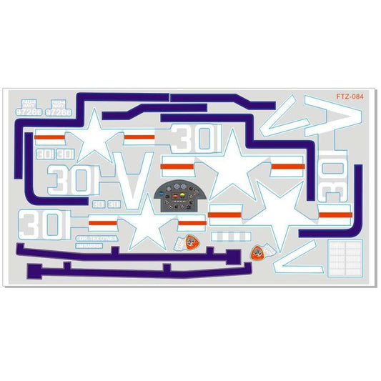 Decal Sheet for F4U V2 800mm (FMMSF117)