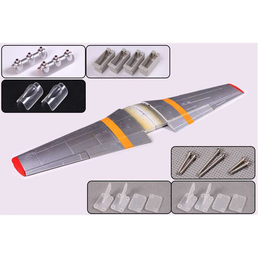 P51D Red Tail Main Wing 1700mm (FMMSG102RT)