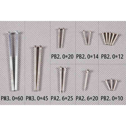 Screw Set for P51D 1400mm V7 (FMMSU130)
