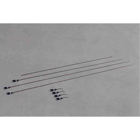 Linkage Rod for F4U-4 1400mm Model (Blue) (FMMSV128)