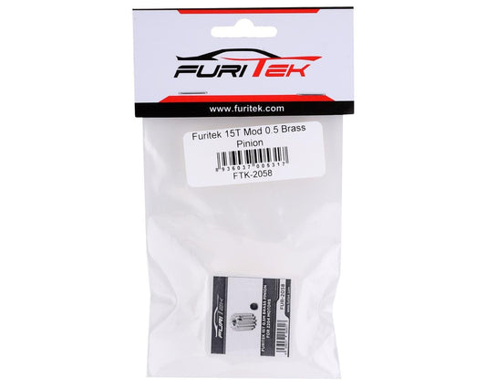 15T 0.5M Brass Pinion for 2204 Motors (FRU2058)