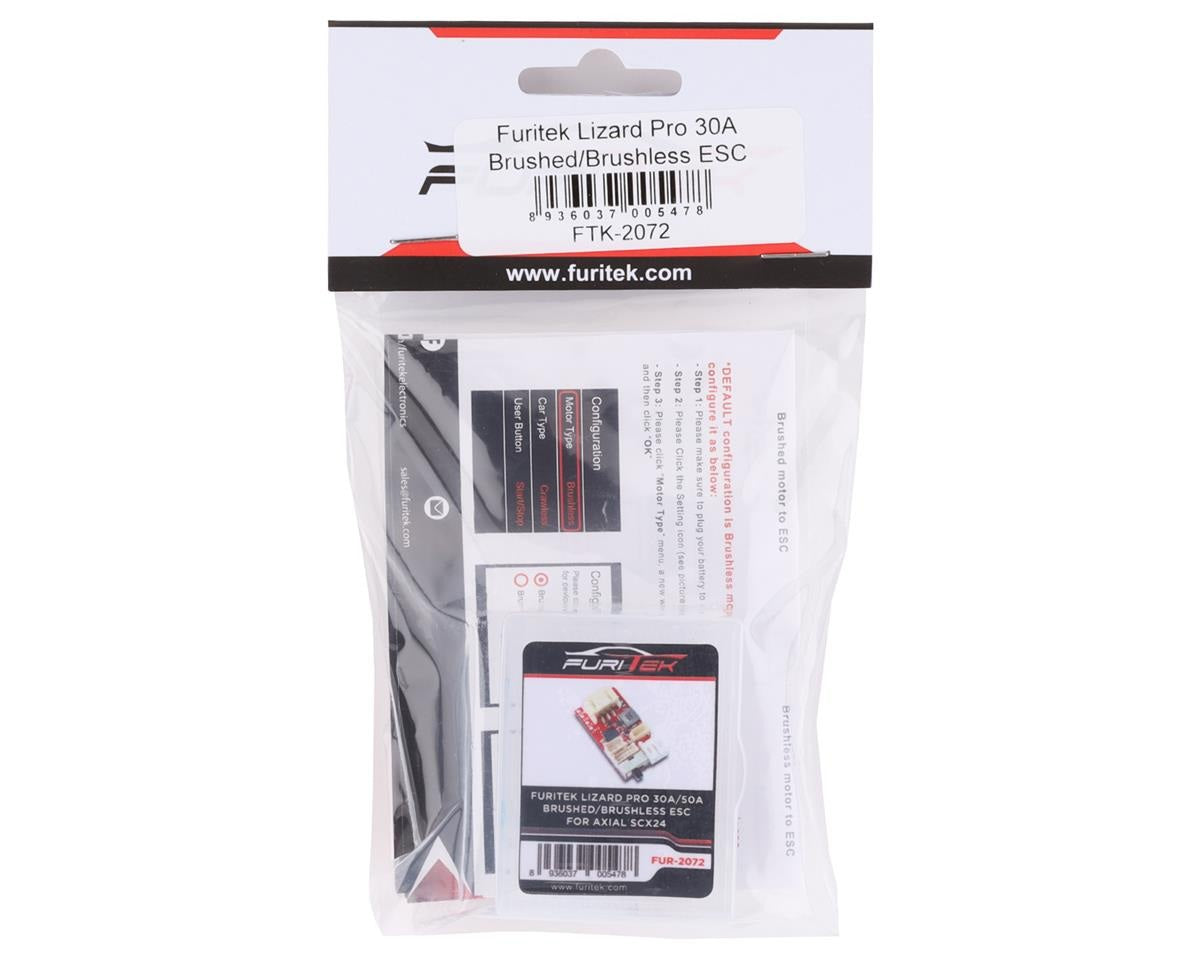 Lizard Pro 30A/50A Brushed and Brushless ESC for SCX24 (FRU2072)