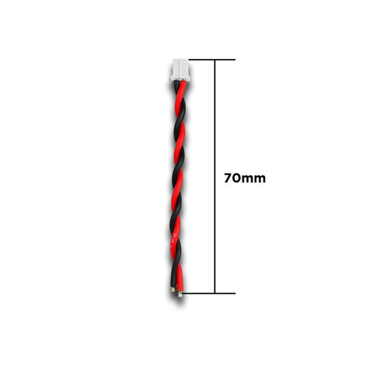 High Quality Female 2-pin JST-PH Connector 70mm (FRU2126)