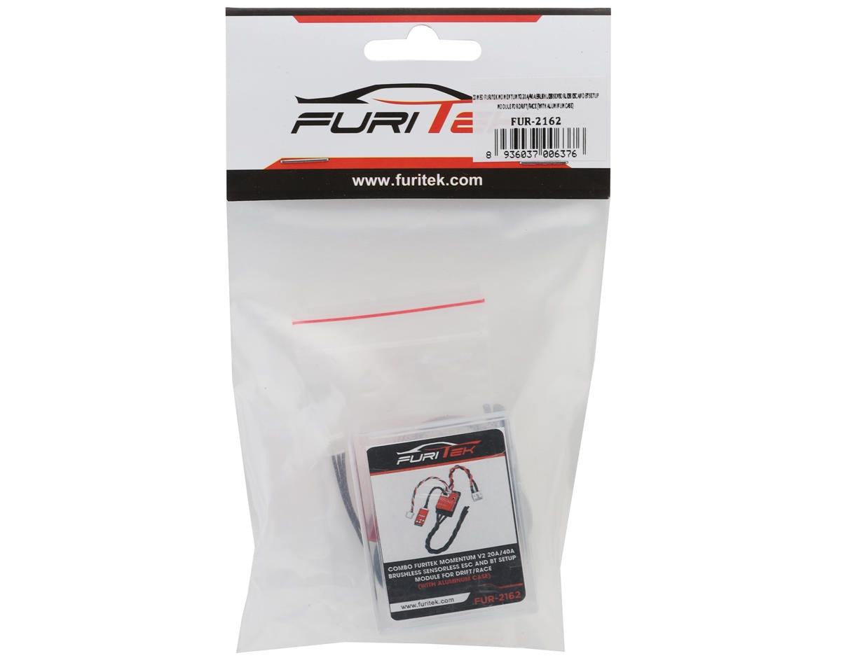 Momentum V2 20A/40A Brushless Sensorless ESC with Bluetooth (FRU2162)