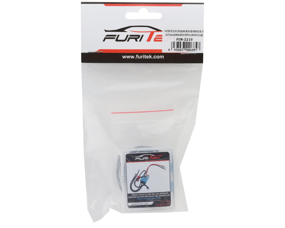 Cyclos 2S Lipo 20A/40A Brushless Sensored ESC with Bluetooth (FRU2210)