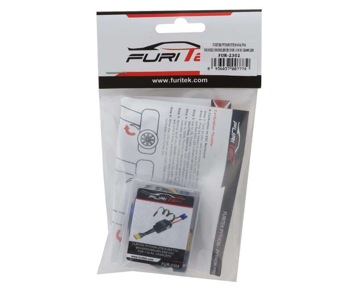 Python 40A/70A Brushed/Brushless ESC for Axial UTB18 Capra (FRU2302)
