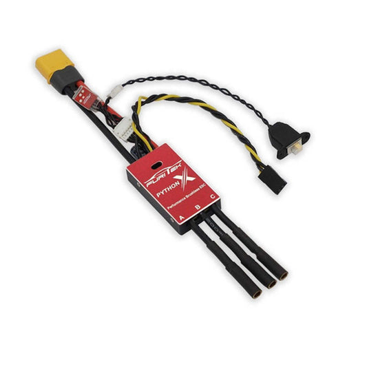 Python X 80A/120A Brushed or Brushless ESC with Wireless App for 1/10 Rock Crawlers