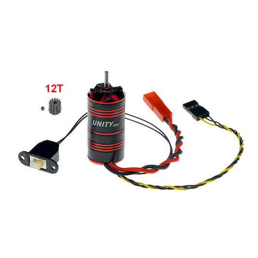 Unity Pro 3500kv 2-in-1 Micro FOC Brushless System for Redcat Ascent-18 (FTK2573)