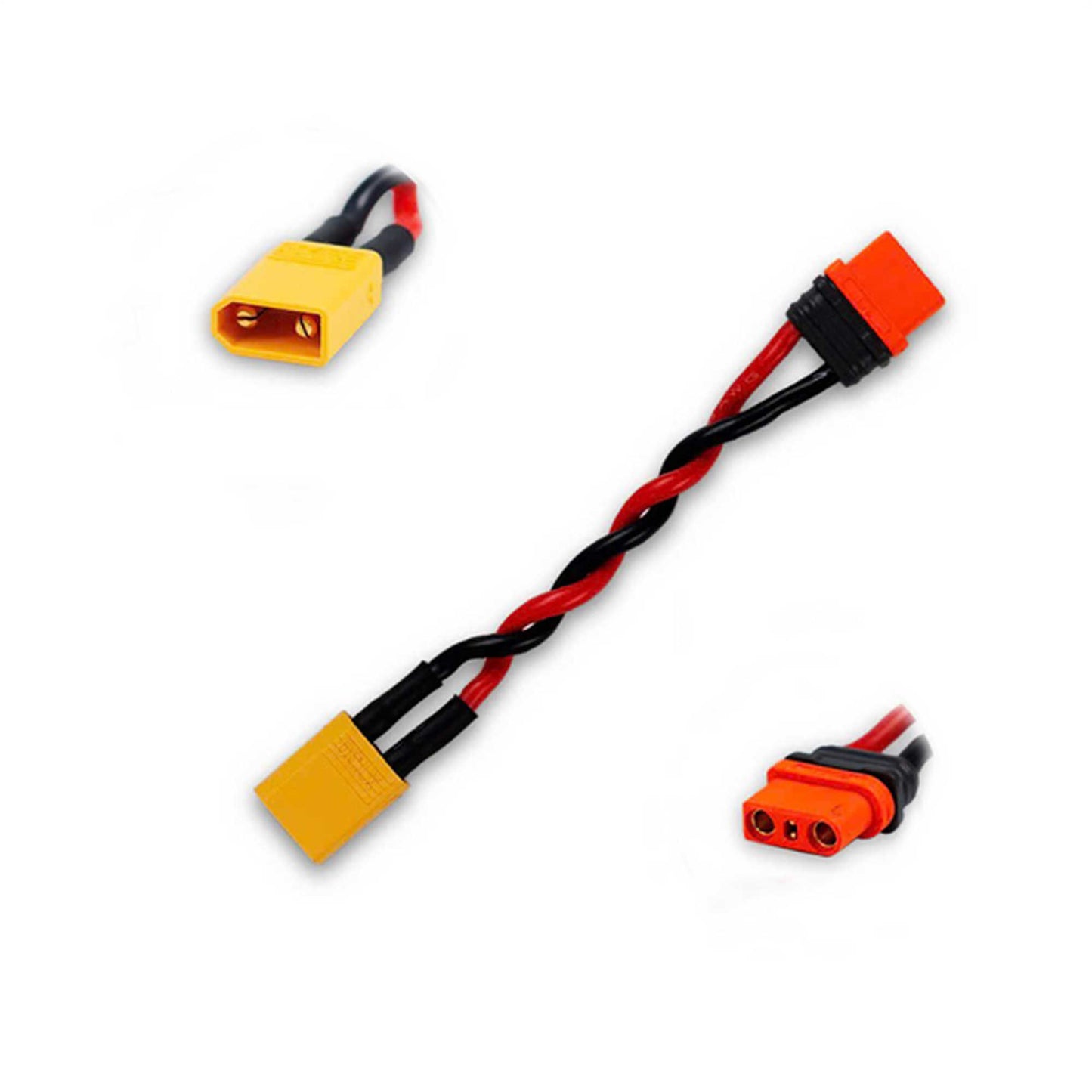 Male XT30 to Female IC2 Adapter for Furitek Paso ESC (FRU2592)