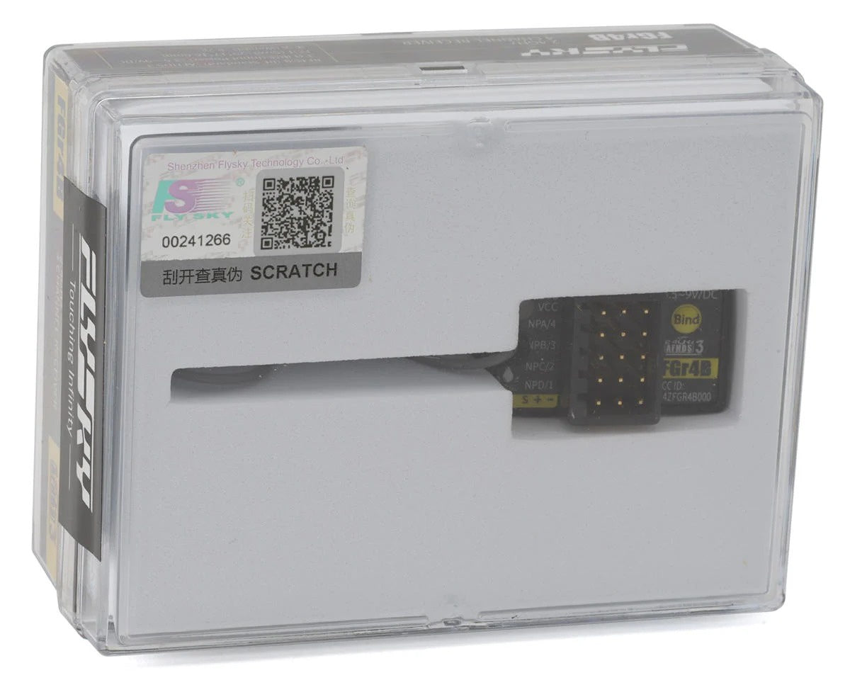 Flysky FGr4B 2.4GHz 4-Channel AFHDS3 Receiver (FSY-FGR4B)