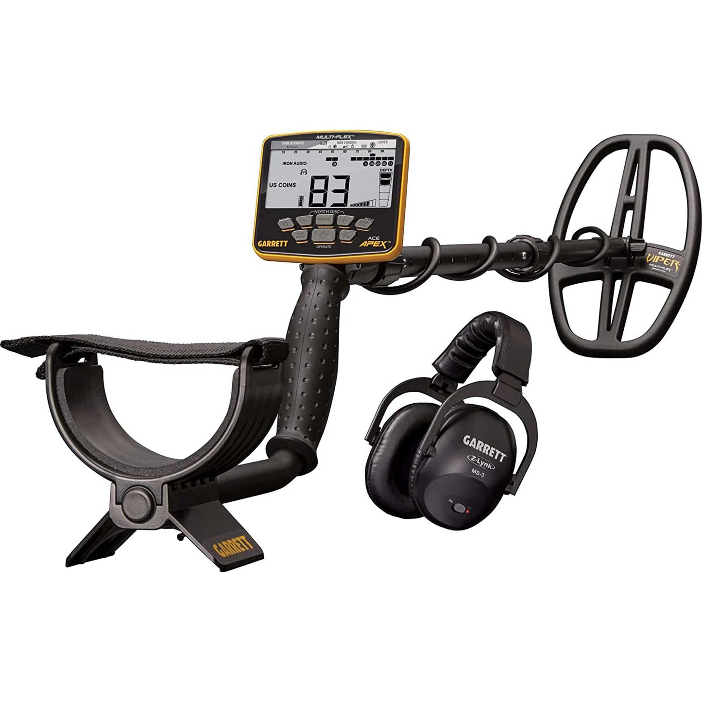 ACE APEX Metal Detector Wireless Package with Headphones (GAR1142325)