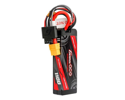 Gens ace 1100mAh 3S 60C Lipo Battery Pack with XT60 Plug (GEA113S60X6GT)