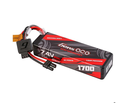 1700mAh 2S 35C 7.4V G-Tech Hardcase Lipo Battery w/ IEC2