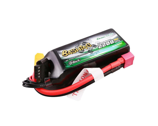 Gens Ace 2200mAh 3S 11.1V 35C Bashing G-Tech Lipo Battery Pack With Deans Plug
