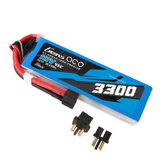 11.1V 3300mAh 3S 45C G-Tech Smart LiPo Battery (GEA333S45T3GT)