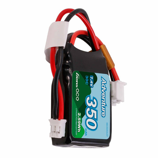 Adventure 350mAh 2S 30C 7.4V Lipo w/ JST