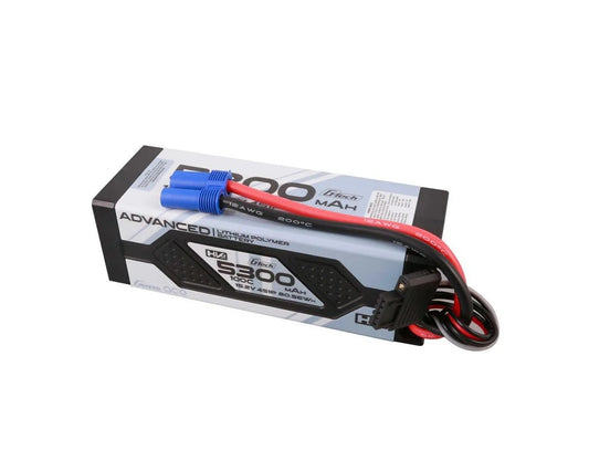 Gens Ace Advanced 5300mAh 4S 15.2V 100C High Voltage G-Tech Lipo Battery W/ EC5 Plug
