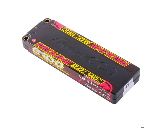 Gens Ace 6100mAh 2S1P 140C 7.6V HardCase HV Redline 2.0 Lipo