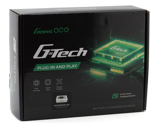 G-Tech 2 Batteries Bundle with D300 Charger (GEAD300522S35GT)