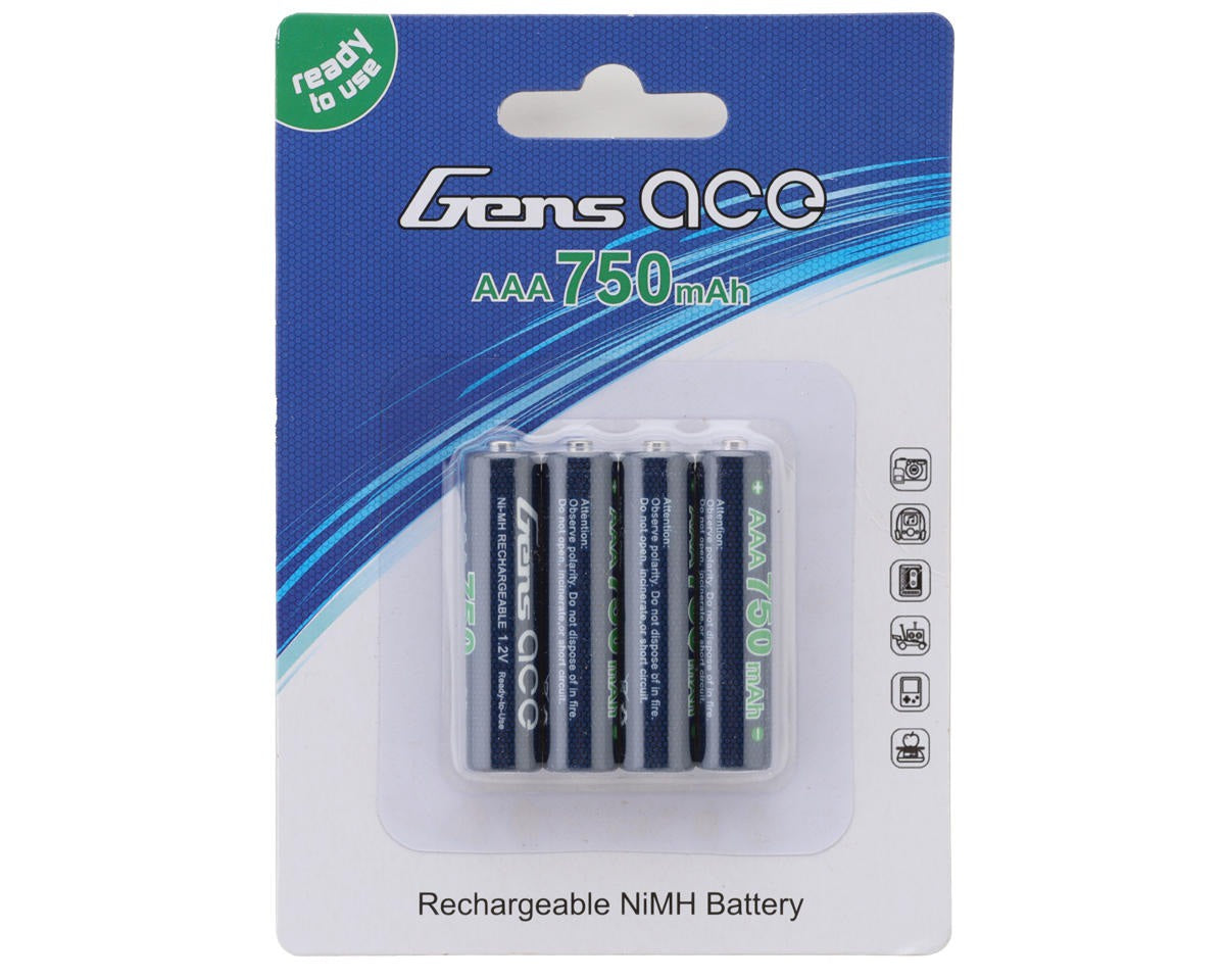 NiMH AAA Rechargeable Battery Pack (4 Batteries) (GEANM7501S3A)