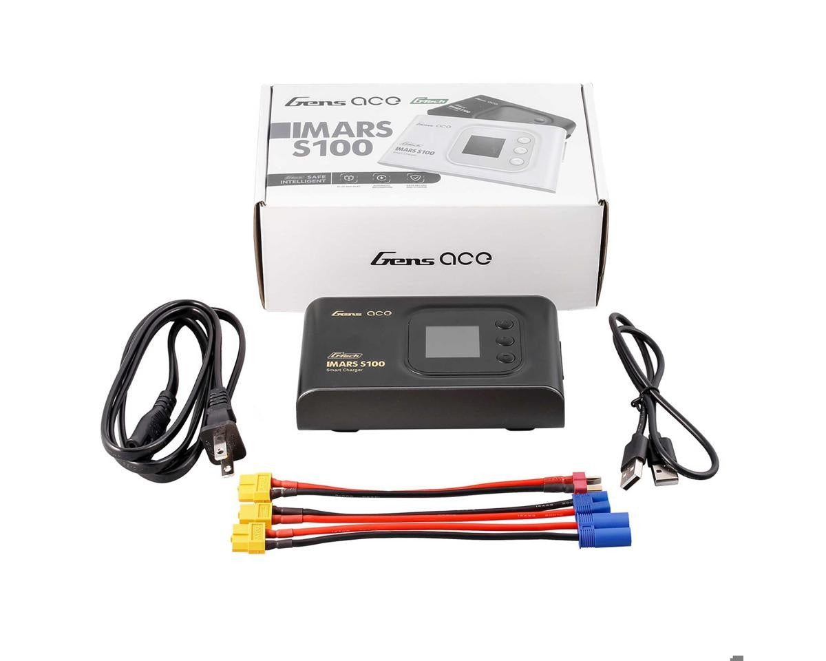 Gens Ace IMars S100 G-Tech AC Balance Smart Charger - Black