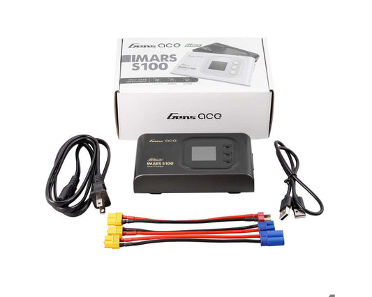 Gens Ace IMars S100 G-Tech AC Balance Smart Charger - Black