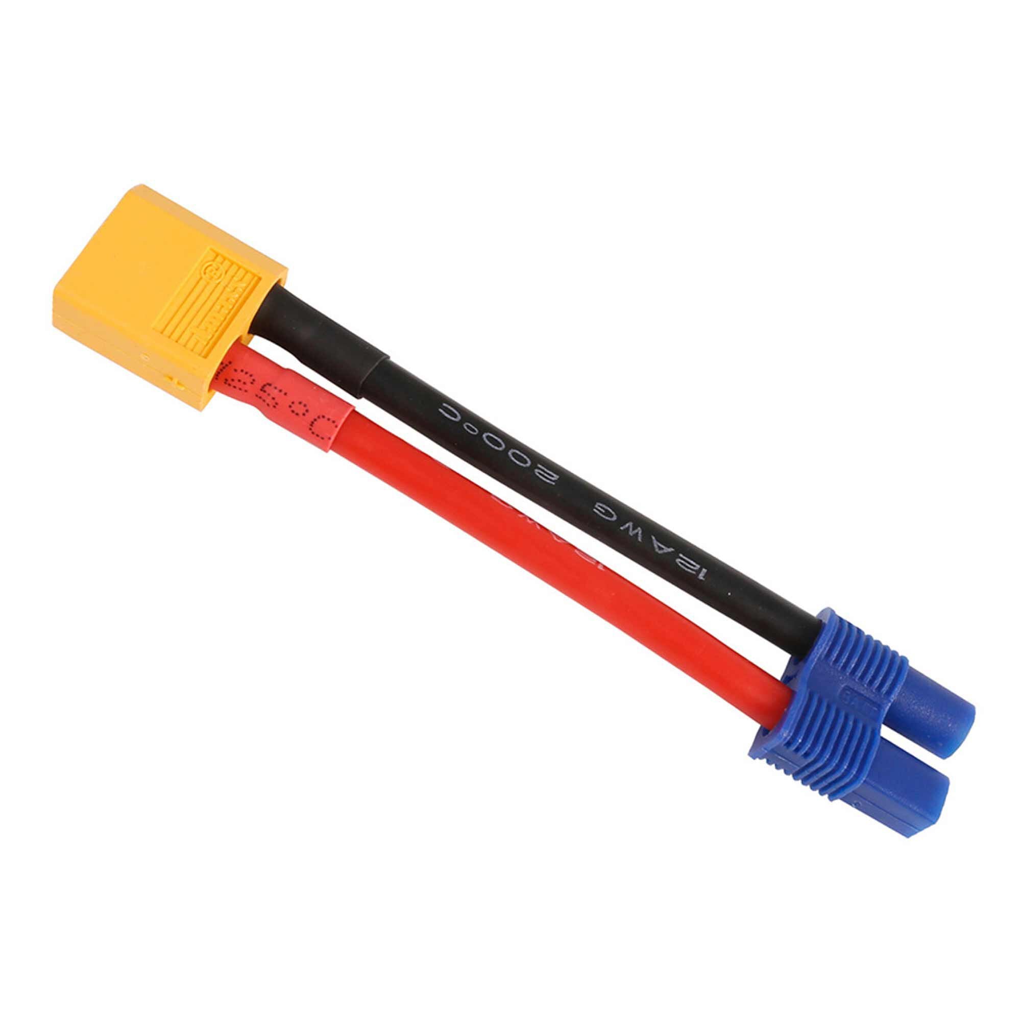 XT60 Male to EC3 Female Adapter ( GEAX6M2E3F) – Nankin Hobby