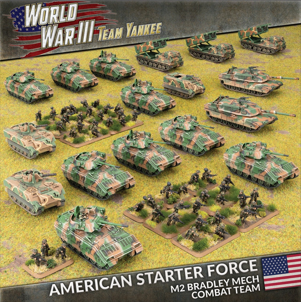 World War III: Team Yankee American Starter Force Bradley Mech Combat Team (GFNTUSAB05)