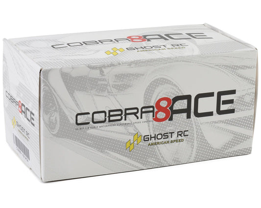 Cobra 8 ACE 2-4S Brushless Sensored ESC for 1/10 No Prep Drag Racing (GOS020027000)