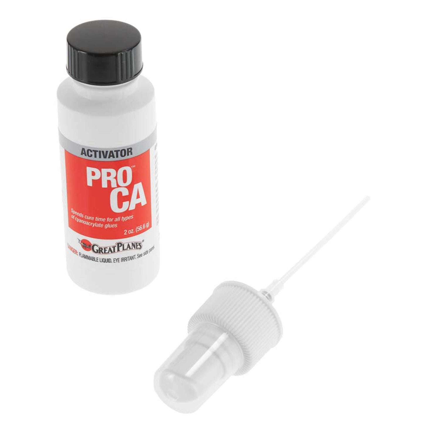 Pro CA Foam Safe Activator with Pump 2 oz (GPMR6035)