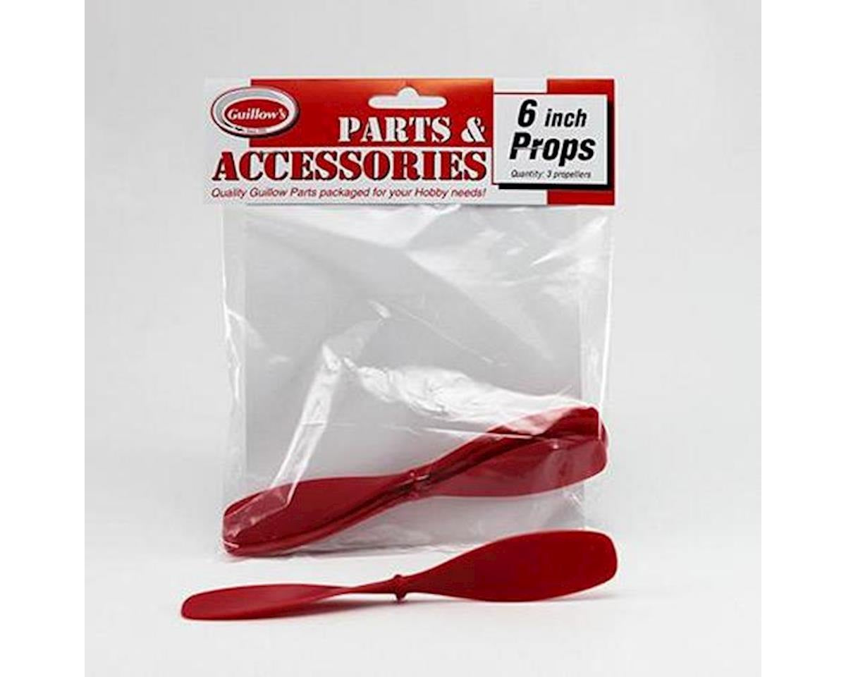 6 inch Plastic Propellers Set of 3 (GUI118)