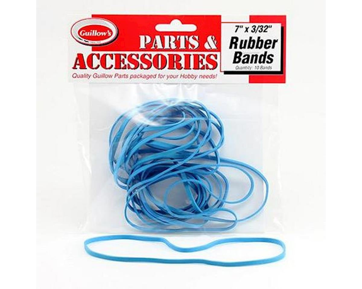 7x3/32 Rubber Bands for GUILLOW'S Motorplanes (GUI119)