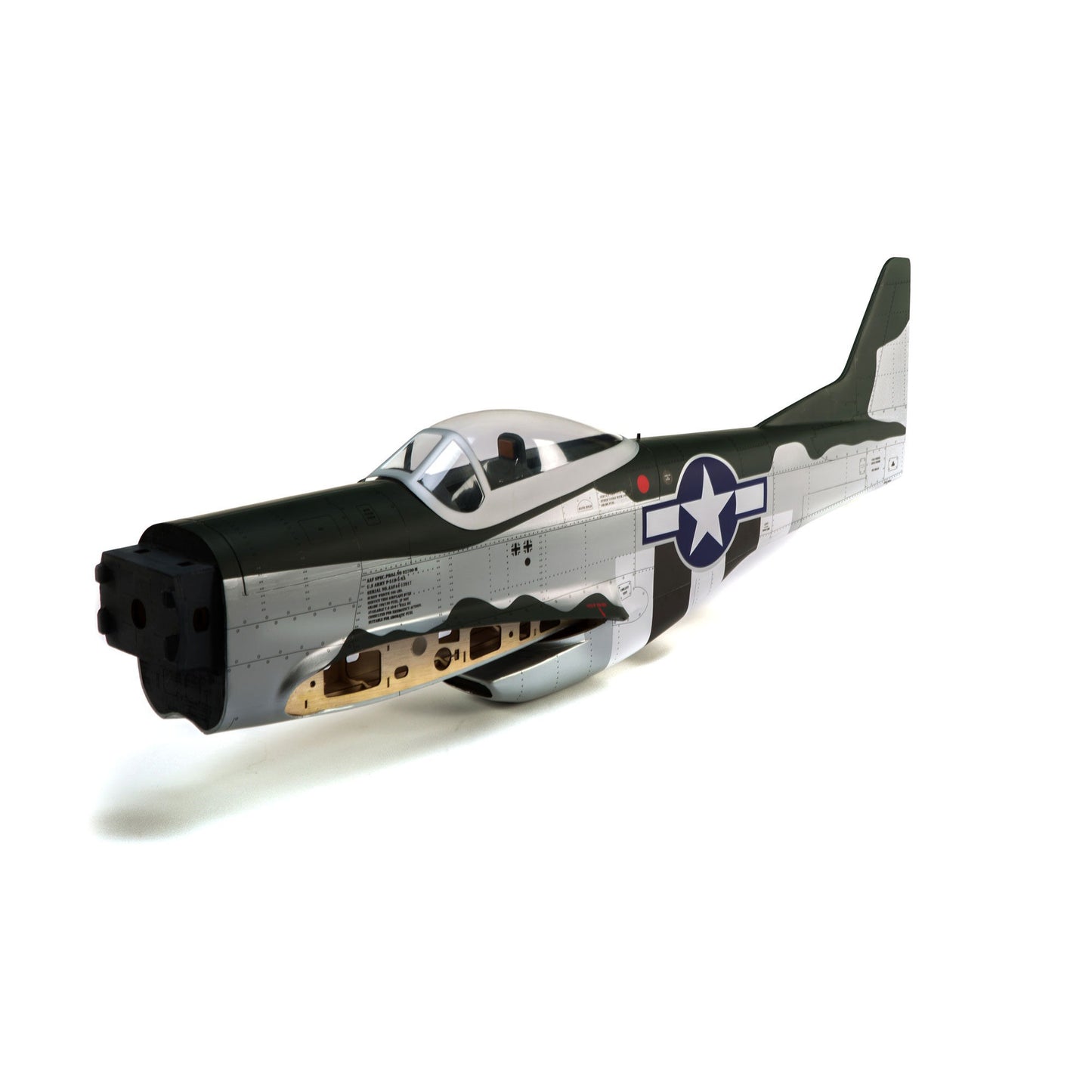 Fuselage with Hatch for P-51D Mustang 20cc (HAN282001)