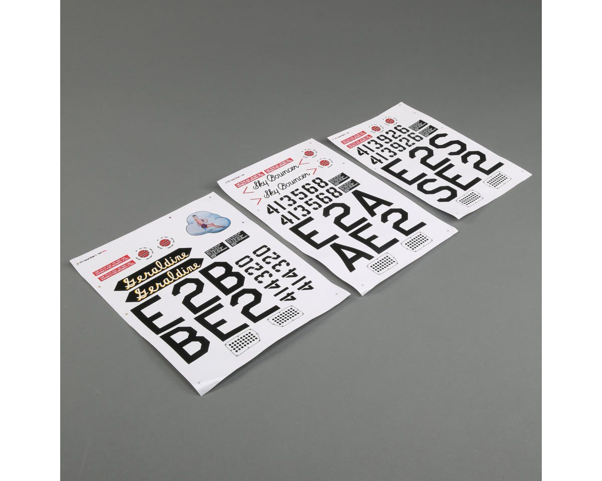 P-51D Mustang 20cc Decal Set (HAN282013)