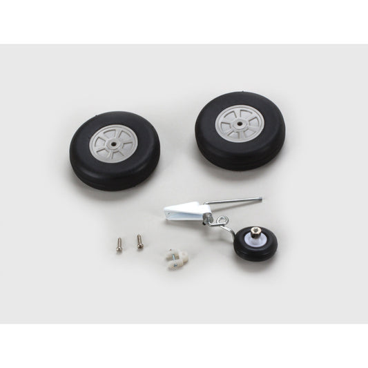 Wheel with Tailwheel Set for Christen Eagle II 90 ARF (HAN501014)
