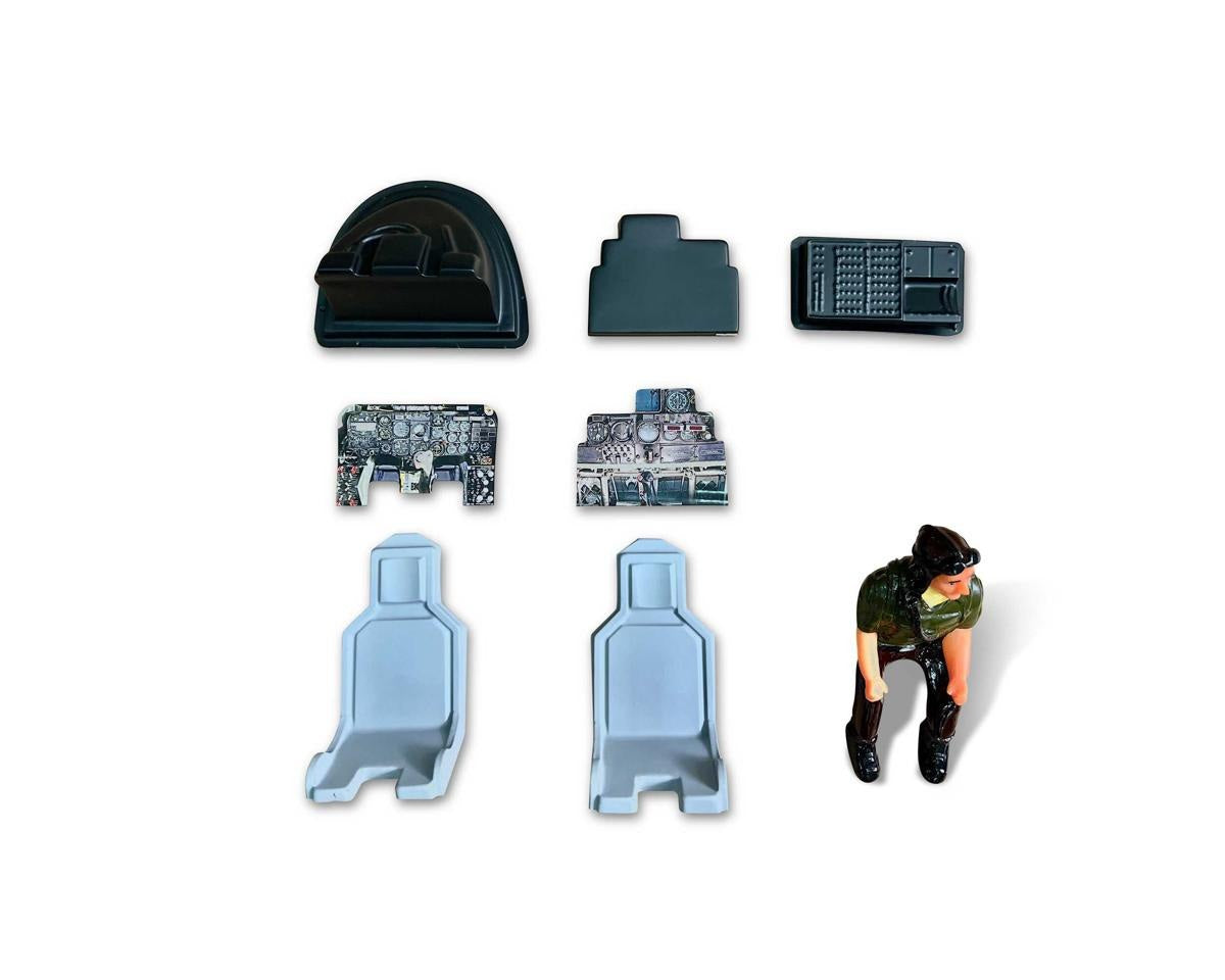 Cockpit Hatch Parts for OV-10 Bronco 20cc (HAN505515)